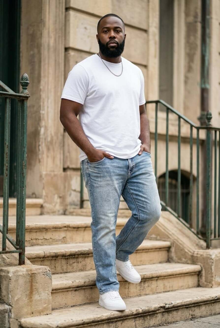 Silver Jeans Co. Eddie Relaxed Fit Tapered Leg Jeans 46x30